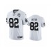 Men's Oakland Raiders #82 Jason Witten White 2020 Inaugural Season Vapor Limited Stitched Jersey