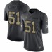 Men's Nike Tennessee Titans #51 Will Compton Limited Black 2016 Salute to Service NFL Jersey