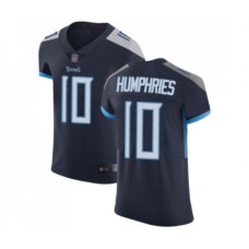 Men's Tennessee Titans #10 Adam Humphries Navy Blue Team Color Vapor Untouchable Elite Player Football Jersey