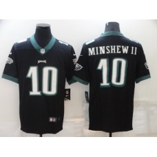 Men's Philadelphia Eagles #10 Gardner Minshew II Nike Midnight Black Limited Player Stitched Jersey