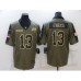 Men's Tampa Bay Buccaneers #13 Mike Evans Nike Olive 2021 Salute To Service Limited Player Stitched Jersey