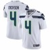 Men's Nike Seattle Seahawks #4 Michael Dickson White Vapor Untouchable Limited Player NFL Jersey