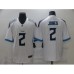 Men's Tennessee Titans #2 Julio Jones Nike White Draft First Round Pick Limited Stitched Jersey