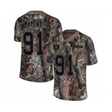 Men's Oakland Raiders #91 Benson Mayowa Limited Camo Rush Realtree Football Jersey