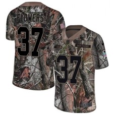 Men's Nike Seattle Seahawks #37 Tre Flowers Limited Camo Rush Realtree NFL Jersey