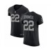 Men's Oakland Raiders #22 Isaiah Crowell Black Team Color Vapor Untouchable Elite Player Football Jersey