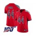 Men's Tennessee Titans #44 Kamalei Correa Limited Red Inverted Legend 100th Season Football Jersey