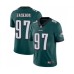 Men's Philadelphia Eagles #97 Malik Jackson Midnight Green Team Color Vapor Untouchable Limited Player Football Jersey