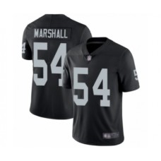 Men's Oakland Raiders #54 Brandon Marshall Black Team Color Vapor Untouchable Limited Player Football Jersey