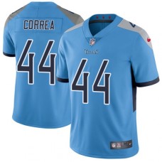 Men's Nike Tennessee Titans #44 Kamalei Correa Light Blue Alternate Vapor Untouchable Limited Player NFL Jersey