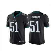 Men's Philadelphia Eagles #51 Cameron Jurgens Black Vapor Untouchable Limited Stitched Jersey