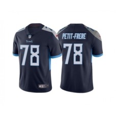 Men's Tennessee Titans #78 Nicholas Petit-Frere Navy Vapor Untouchable Stitched Jersey