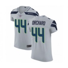 Men's Seattle Seahawks #44 Nate Orchard Grey Alternate Vapor Untouchable Elite Player Football Jersey