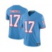 Men's Nike Tennessee Titans #17 Ryan Tannehill Light Blue 2023 F.U.S.E. Vapor Limited Throwback Stitched Football Jersey