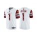 Men's Washington Commanders #1 Jahan Dotson White Vapor Untouchable Stitched Football Jersey