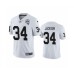 Men's Oakland Raiders #34 Bo Jackson White 2020 Inaugural Season Vapor Limited Stitched Jersey