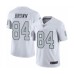 Men's Oakland Raiders #84 Antonio Brown Elite White Rush Vapor Untouchable Football Jersey