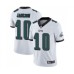 Men's Philadelphia Eagles #10 DeSean Jackson White Vapor Untouchable Limited Player Football Jersey