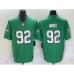 Men's Nike Philadelphia Eagles #92 Reggie White Green 2023 F.U.S.E. Vapor Limited Throwback Stitched Football Jersey