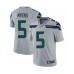 Men's Seattle Seahawks #5 Jason Myers Grey Alternate Vapor Untouchable Limited Player Football Jersey