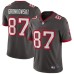 Men's Tampa Bay Buccaneers #87 Rob Gronkowski Nike Pewter Alternate Vapor Limited Stitched Jersey