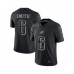 Men's Philadelphia Eagles #6 DeVonta Smith Black Reflective Limited Stitched Football Jersey