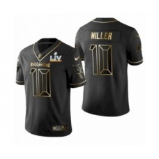 Men's Tampa Bay Buccaneers #10 Scotty Miller Black Golden Super Bowl LV Stitched Jersey