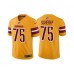 Men's Washington Commanders #75 Brandon Scherff Gold Vapor Untouchable Stitched Football Jersey