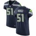 Men's Nike Seattle Seahawks #51 Barkevious Mingo Navy Blue Team Color Vapor Untouchable Elite Player NFL Jersey