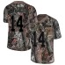 Men's Nike Philadelphia Eagles #14 Mike Wallace Camo Rush Realtree Limited NFL Jersey