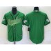 Men's Nike Philadelphia Eagles Blank Green Cool Base Stitched Baseball Jersey