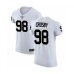 Men's Oakland Raiders #98 Maxx Crosby White Vapor Untouchable Elite Player Football Jersey