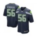 Men's Seattle Seahawks #56 Mychal Kendricks Game Navy Blue Team Color Football Jersey