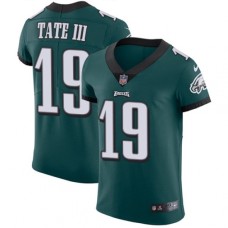 Men's Nike Philadelphia Eagles #19 Golden Tate III Midnight Green Team Color Vapor Untouchable Elite Player NFL Jersey