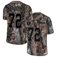 Men's Nike Oakland Raiders #72 John Matuszak Limited Camo Rush Realtree NFL Jersey