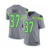 Men's Seattle Seahawks #37 Quandre Diggs Limited Silver Inverted Legend Football Stitched Jersey