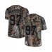 Men's Philadelphia Eagles #97 Malik Jackson Camo Rush Realtree Limited Football Jersey