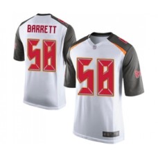 Men's Tampa Bay Buccaneers #58 Shaquil Barrett Game White Football Jersey