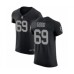 Men's Oakland Raiders #69 Denzelle Good Black Team Color Vapor Untouchable Elite Player Football Jersey