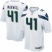 Men's Nike Seattle Seahawks #41 Byron Maxwell Game White NFL Jersey