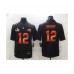 Men's Tampa Bay Buccaneers #12 Tom Brady Black Fashion Super Bowl LV Stitched Jersey