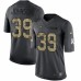 Men's Nike Seattle Seahawks #39 Dontae Johnson Limited Black 2016 Salute to Service NFL Jersey