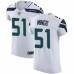 Men's Nike Seattle Seahawks #51 Barkevious Mingo White Vapor Untouchable Elite Player NFL Jersey