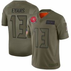 Men's Tampa Bay Buccaneers #13 Mike Evans Limited Camo 2019 Salute to Service Football Jersey