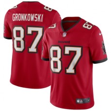 Men's Tampa Bay Buccaneers #87 Rob Gronkowski Nike Red Vapor Limited Stitched Jersey