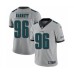 Men's Philadelphia Eagles #96 Derek Barnett Limited Silver Inverted Legend Football Jersey