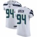 Men's Nike Seattle Seahawks #94 Rasheem Green White Vapor Untouchable Elite Player NFL Jersey