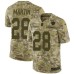 Men's Nike Oakland Raiders #28 Doug Martin Limited Camo 2018 Salute to Service NFL Jersey