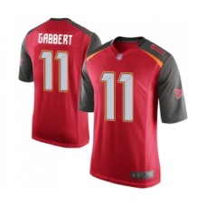 Men's Tampa Bay Buccaneers #11 Blaine Gabbert Game Red Team Color Football Jersey