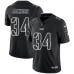 Men's Nike Oakland Raiders #34 Bo Jackson Limited Black Rush Impact NFL Jersey